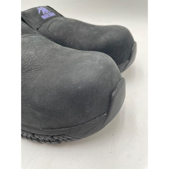 MOXIE TRADES Mary MT23015 Women's NEW Composite-Toe Work Shoe Black US Size 7 W - Picture 2 of 11